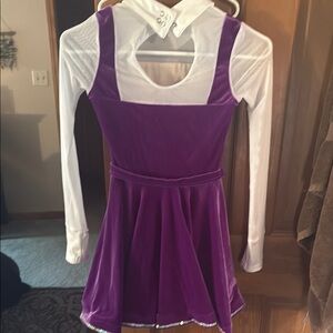 Weissman Rich Purple Velvet Costume